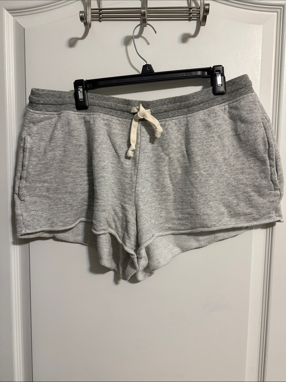 J. Crew Heather Gray Drawstring Athletic Shorts